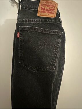 Levi 501 Black Jeans